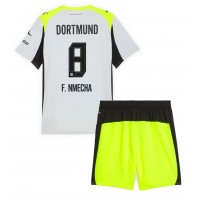 Koszulka piłkarska Borussia Dortmund Felix Nmecha #8 Strój wyjazdowy dla dzieci 2025-26 tanio Krótki Rękaw (+ Krótkie spodenki)